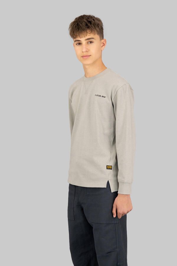 G-Star RAW T-shirt Nifous voor jongens Grijs jongens - Foto 3