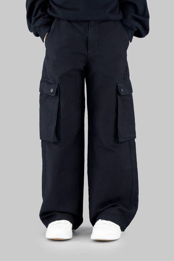 G-Star RAW Cargobroek High Waist voor meisjes Donkerblauw meisjes