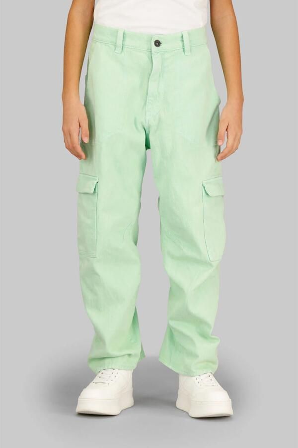 G-STAR loose cargo broek mintgroen