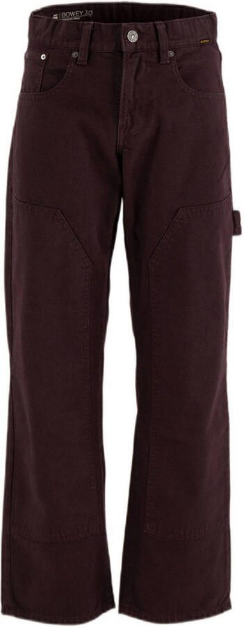 G-Star RAW Bowey 3D Carpenter Loose jeans voor meisjes Bruin meisjes