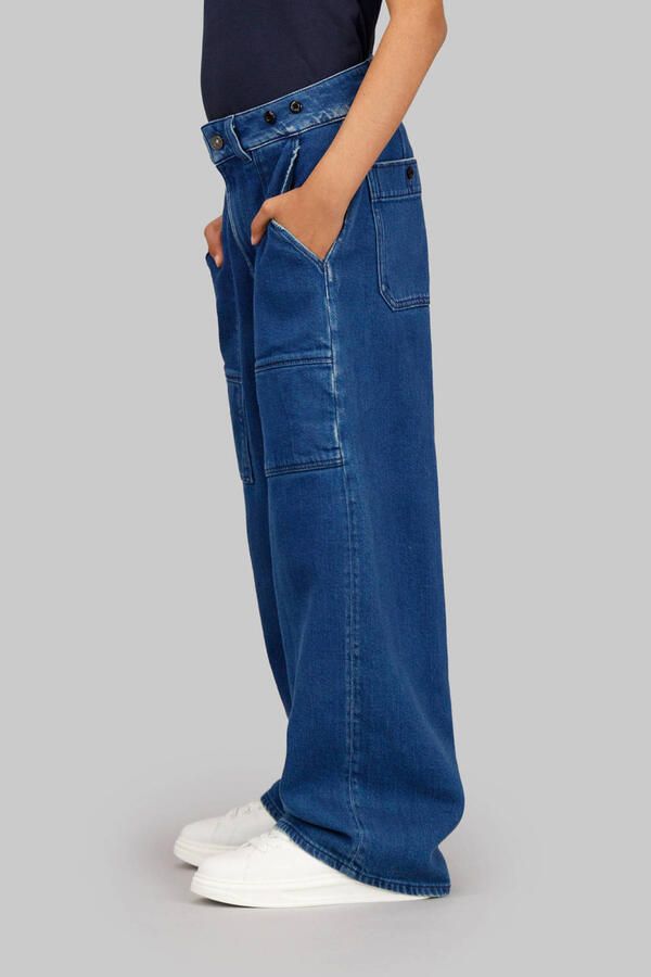 G-Star RAW Barrel Utility High Loose Jeans voor meisjes Midden blauw meisjes - Foto 2
