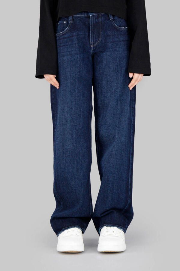 G-Star RAW Judee Loose Jeans voor meisjes Midden blauw meisjes