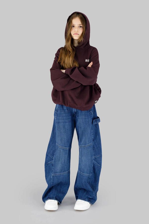G-Star RAW Bowey Extreme Carpenter Loose Jeans voor meisjes Midden blauw meisjes - Foto 3