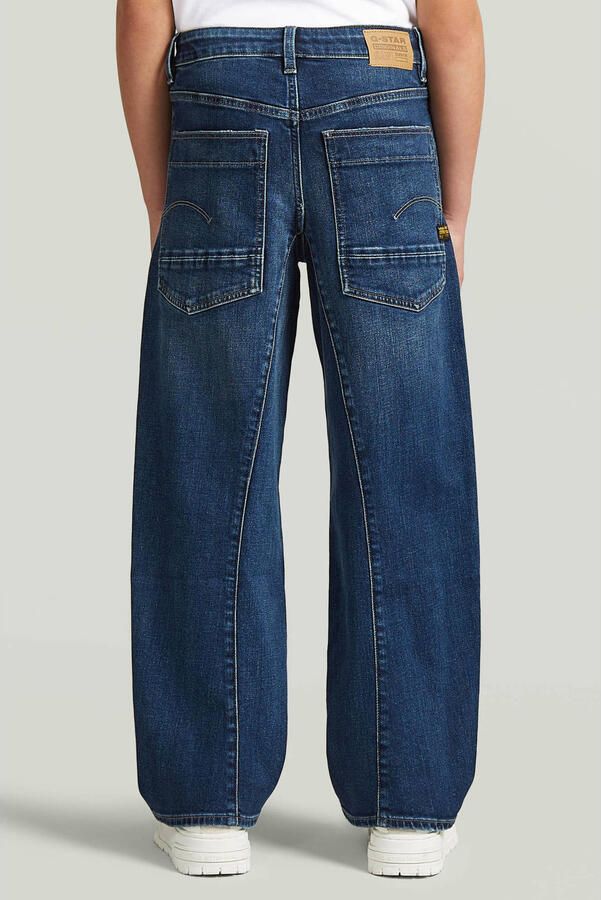 G-STAR loose fit jeans mediumblauw Jongens Denim Effen