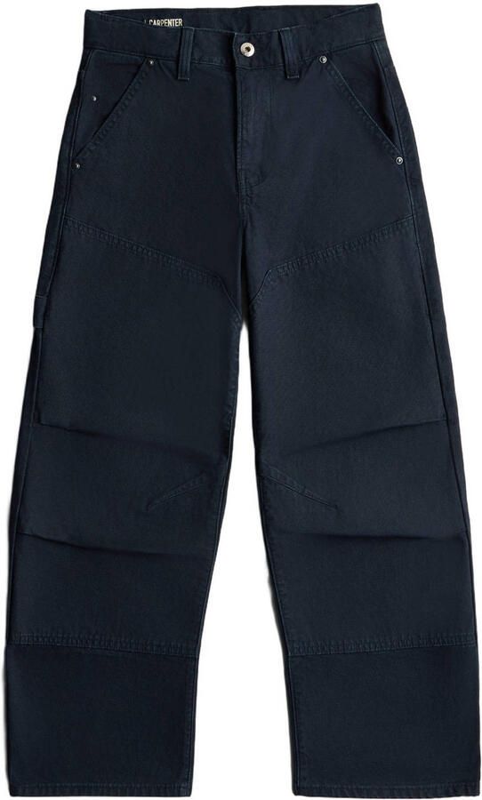 G-STAR loose fit wide leg jeans marineblauw