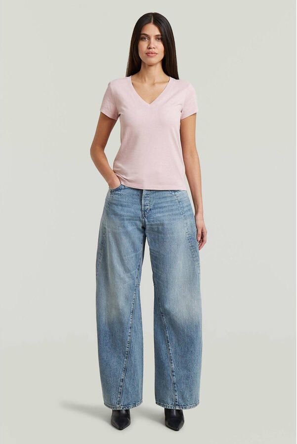 G-Star RAW Contor Barrel Wide Jeans Midden blauw Dames