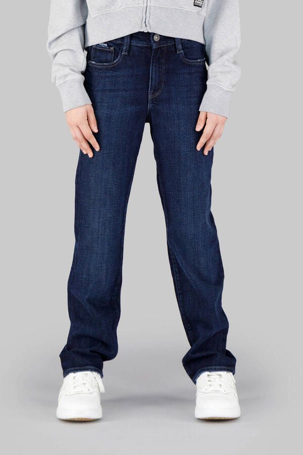 G-Star RAW Strace Straight Jeans voor meisjes Midden blauw meisjes