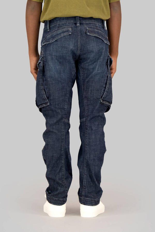 G-STAR low waist tapered jeans dark blue denim - Foto 3