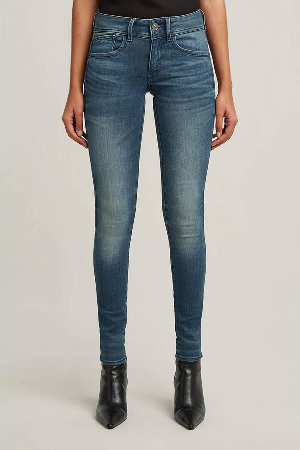G-Star RAW Skinny fit jeans Ly Mid Waist Skinny moderne versie van het klassieke 5-pocket-design - Foto 2