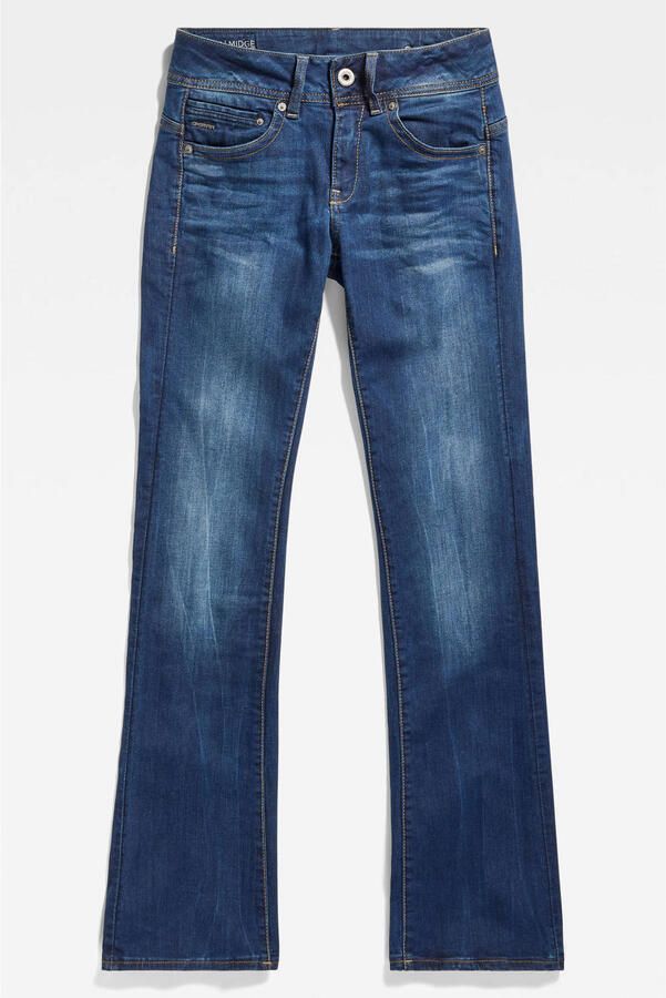 G-Star Raw Jeans D01896 6553 L.32 MIDGE BOOTCUT-89 DK AGED - Foto 4