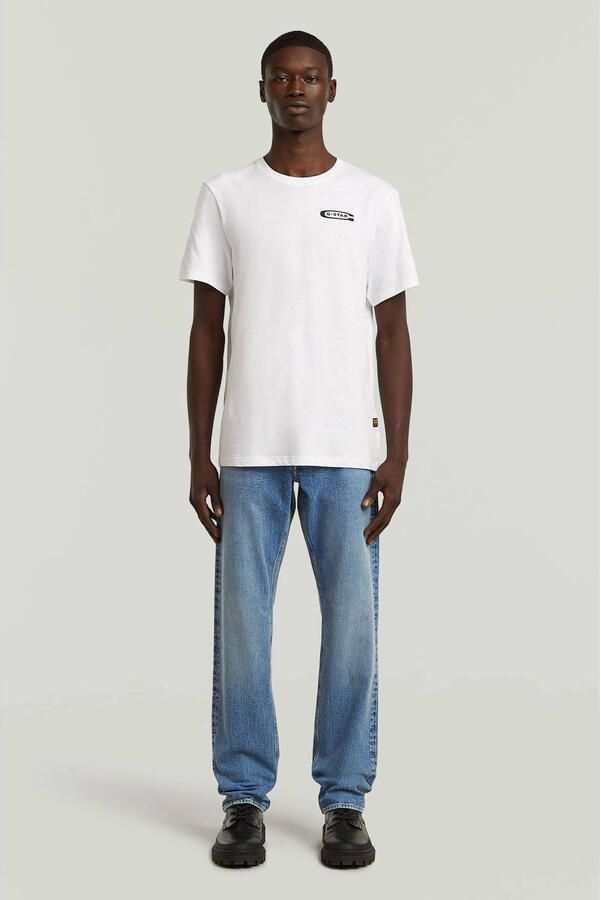 G-Star Raw Straight leg jeans met steek- en achterzakken model 'Mosa'
