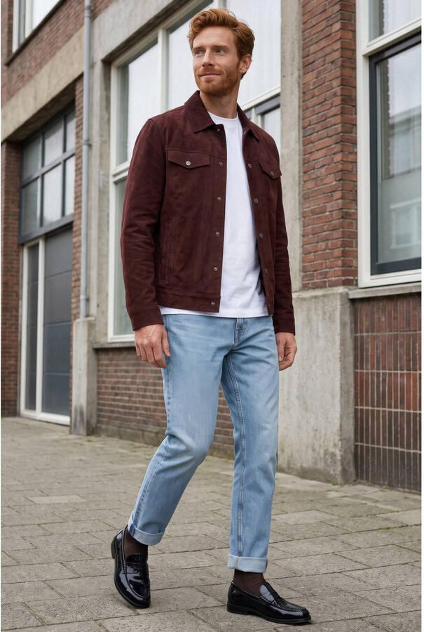 G-Star Raw Straight leg jeans met steek- en achterzakken model 'Mosa' - Foto 2
