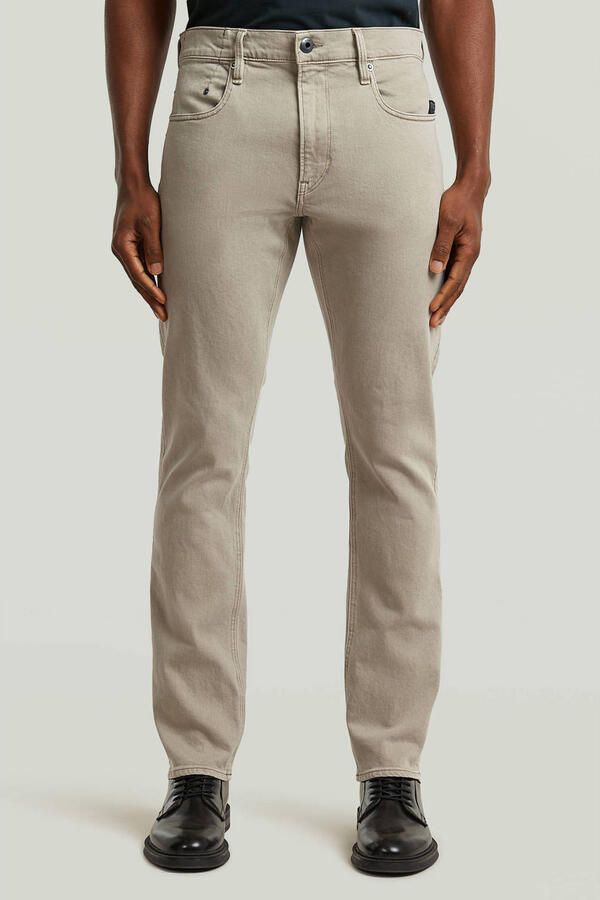 G-Star RAW Mosa Straight Jeans Beige Heren