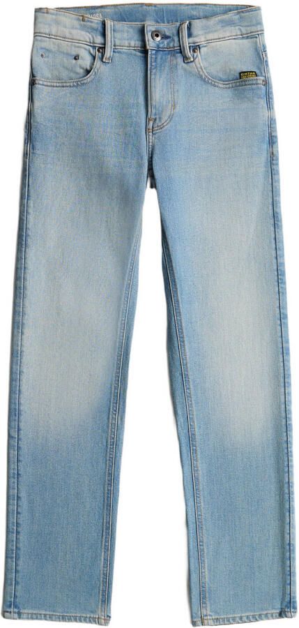 G-STAR Mosa straight leg jeans lichtblauw Jongens Denim Effen