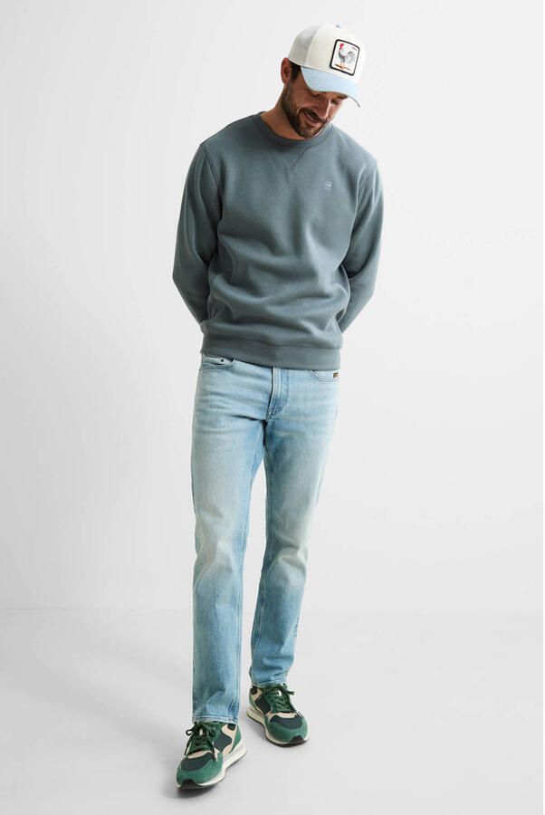 G-STAR Mosa straight leg jeans vintage uniform blue