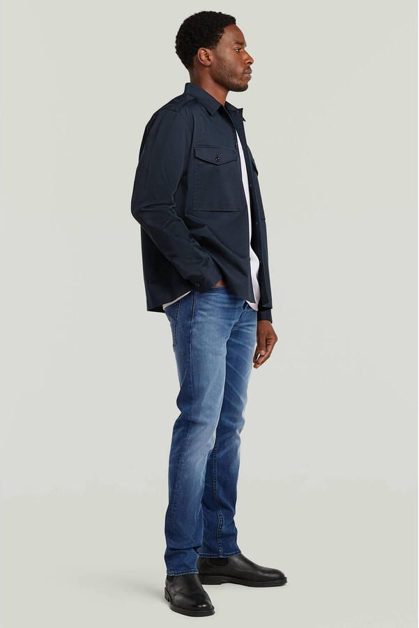 G-Star Raw Regular fit overhemdjack met borstzakken - Foto 3