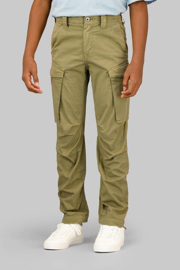 G-Star RAW Core Regular Cargobroek voor jongens Groen jongens