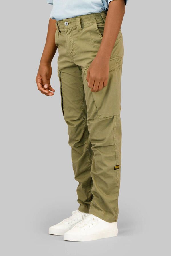 G-Star RAW Core Regular Cargobroek voor jongens Groen jongens - Foto 2