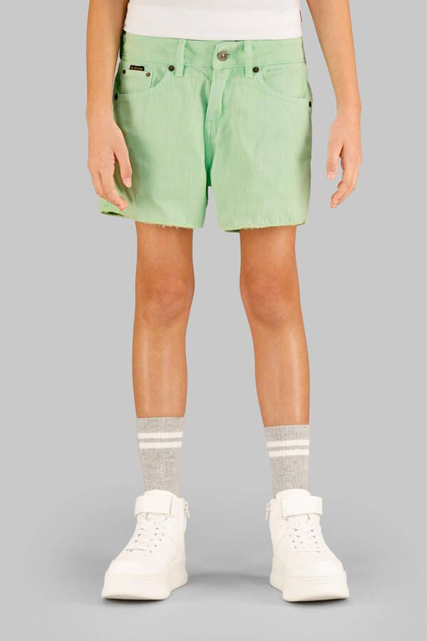 G-STAR regular denim short lichtgroen