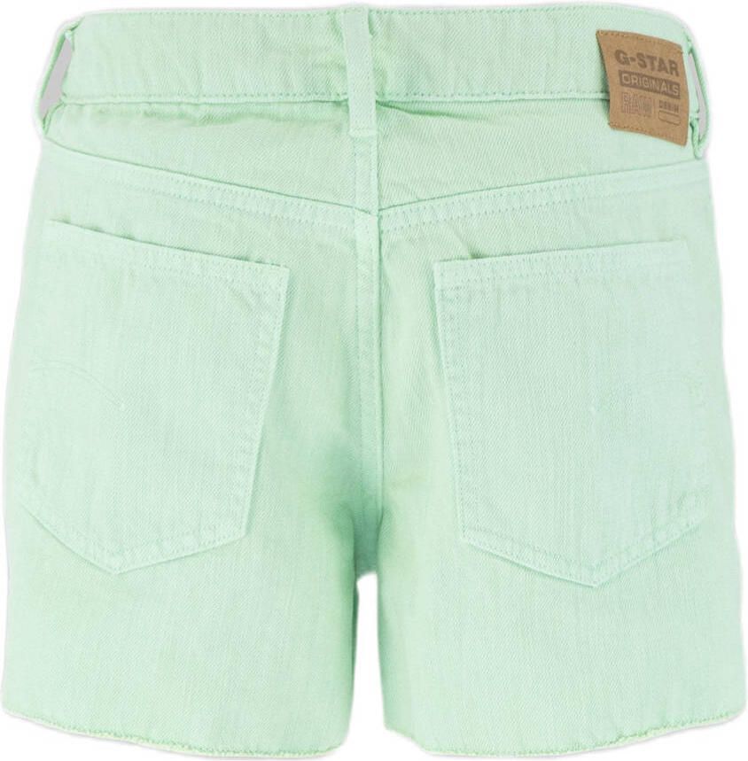G-STAR regular denim short lichtgroen - Foto 2