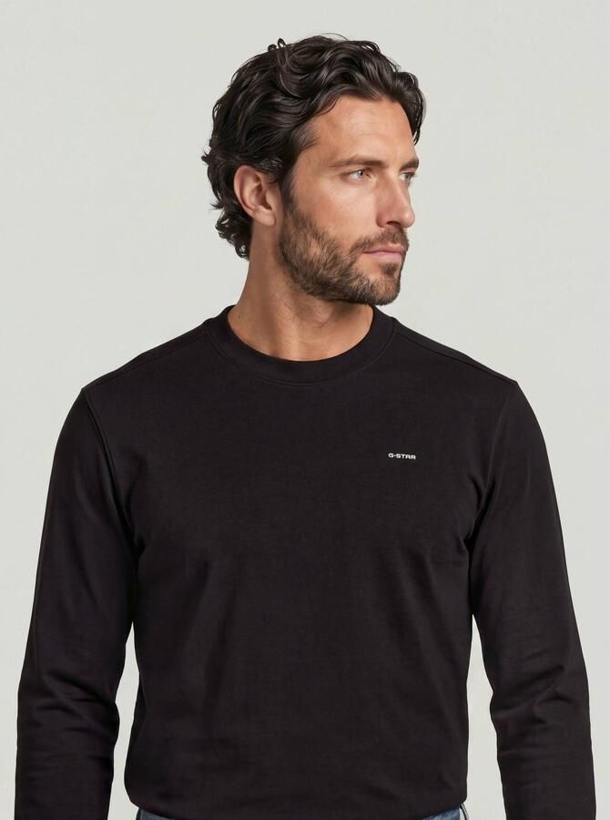 G-Star RAW True Regular T-Shirt Zwart Heren - Foto 2