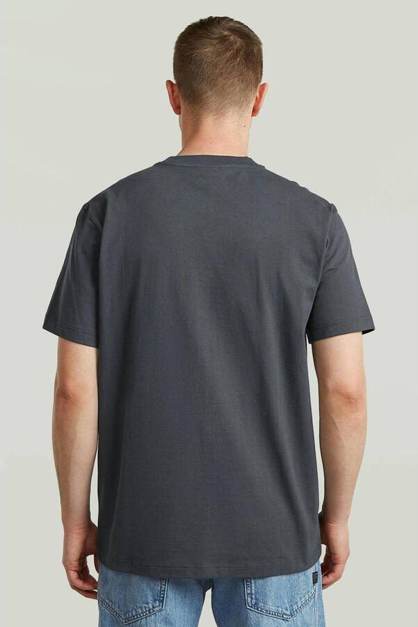 G-Star RAW Applique Graphic T-Shirt Grijs Heren