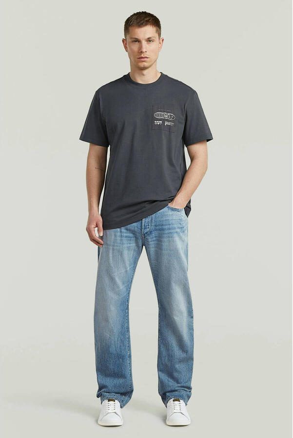 G-Star RAW Applique Graphic T-Shirt Grijs Heren - Foto 2