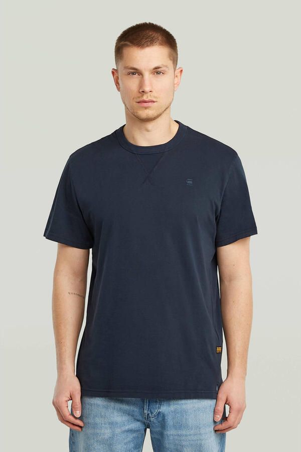 G-STAR RAW Heren Polo's & T-shirts Nifous R T Donkerblauw - Foto 6