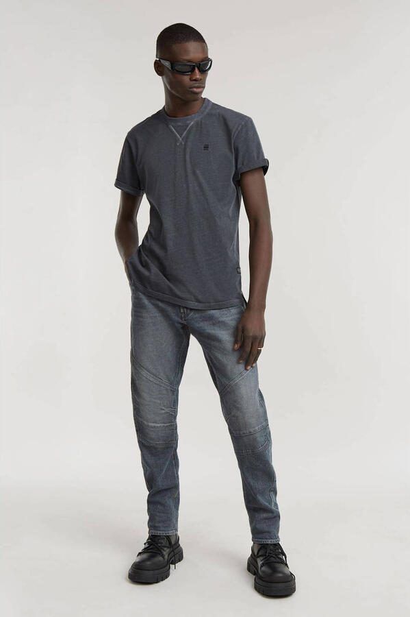 G-Star RAW T-shirt Nifous Ronde hals met ribinzet - Foto 3