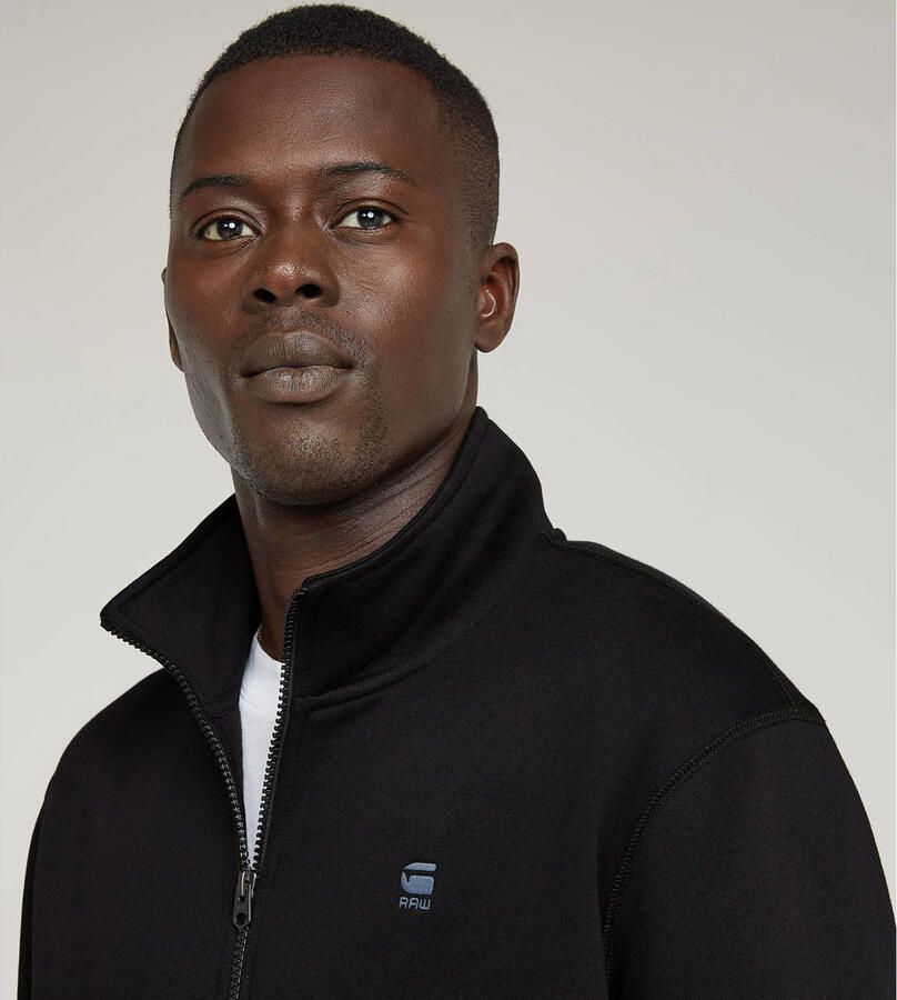 G-Star Raw Sweatshirt met schipperskraag en logostitching - Foto 2