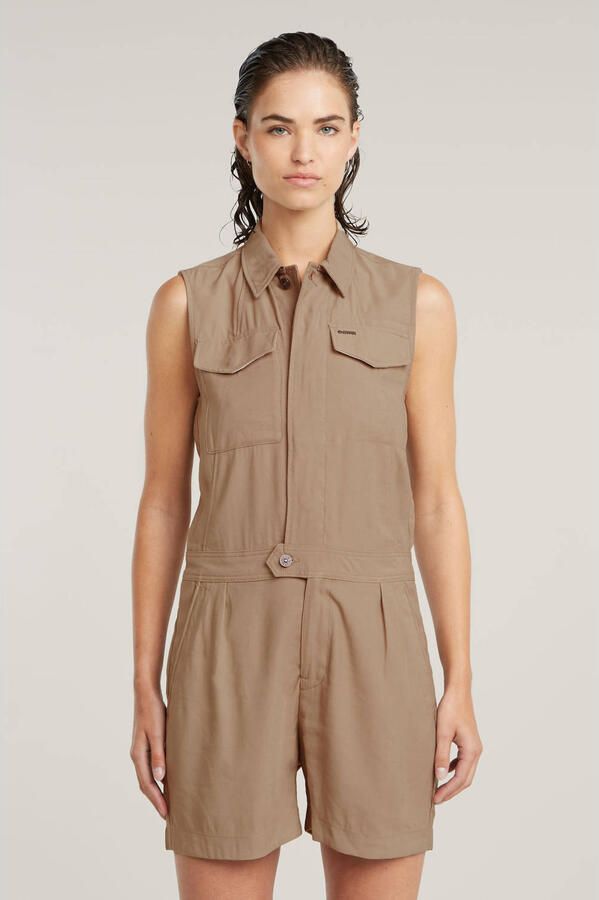 G-Star Raw Trainingspak D26009-D522 SUMMER PLAYSUITE-C626 LIGHT TOGGEE - Foto 2