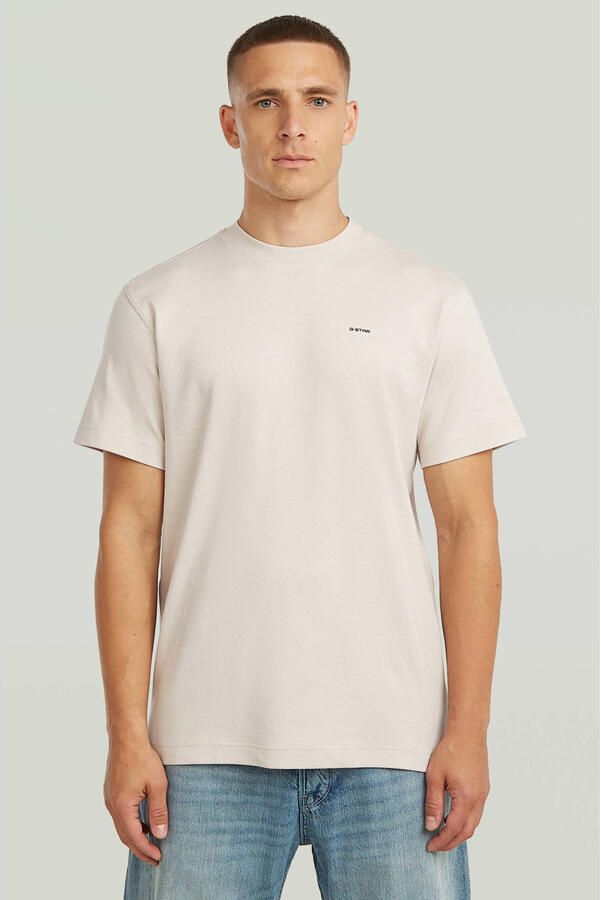 G-Star RAW True Regular T-Shirt Wit Heren