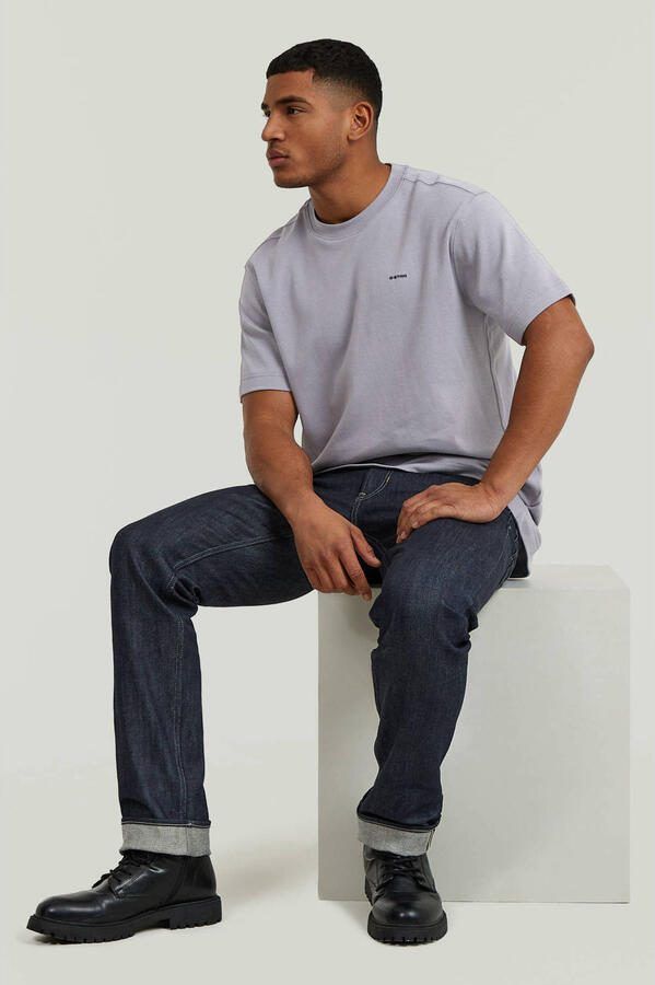 G-STAR RAW Heren Polo's & T-shirts True Regular R T Lila - Foto 2