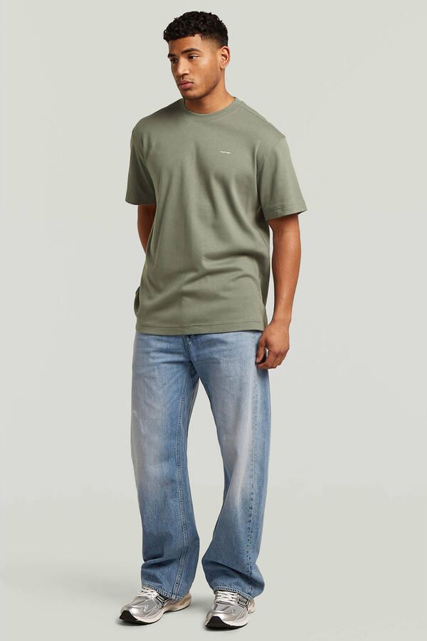 G-Star RAW True Regular T-Shirt Groen Heren - Foto 2