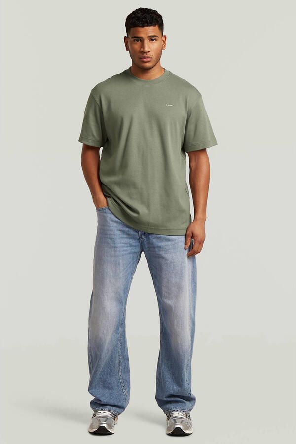 G-Star RAW True Regular T-Shirt Groen Heren - Foto 3