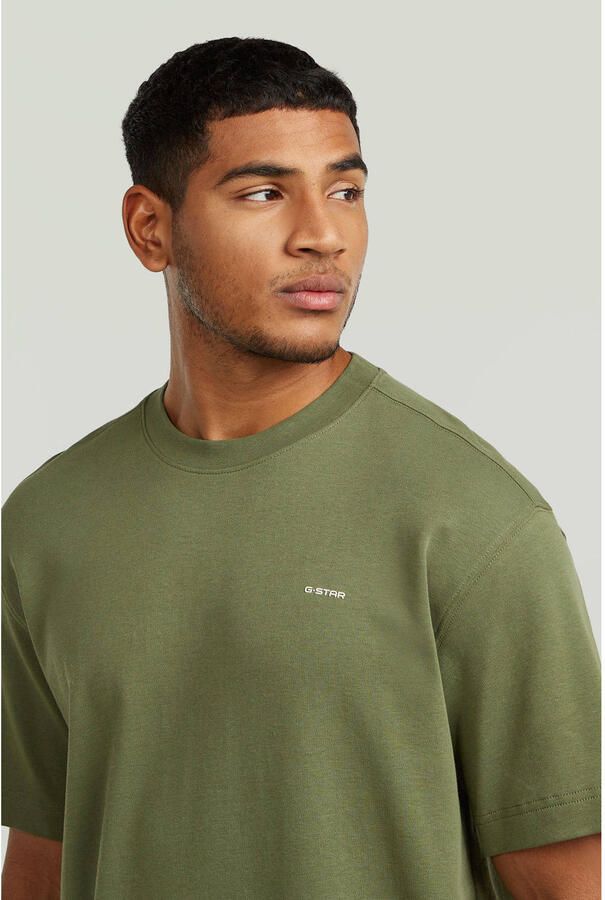 G-STAR RAW Heren Polo's & T-shirts True Regular R T Khaki - Foto 6