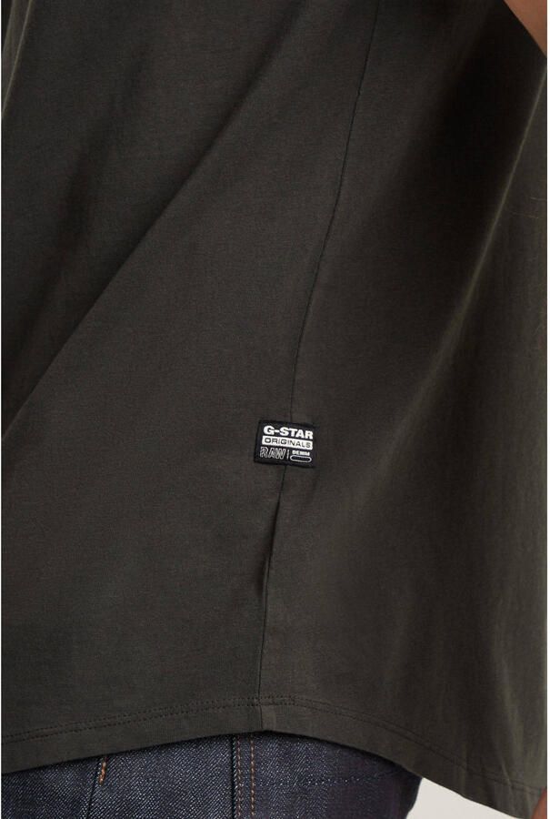 G-Star RAW T-shirt Lash met kleine logo stitching