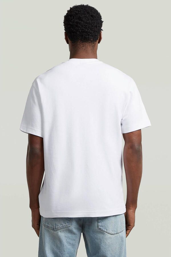 G-Star Raw Regular fit t-shirt met logoprint model 'True' - Foto 7