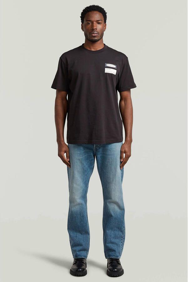 G-Star RAW Box Globe Graphic T-Shirt Zwart Heren - Foto 2
