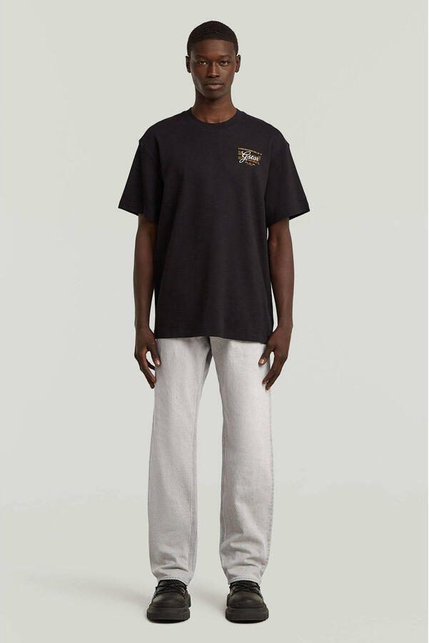 G-Star RAW Script T-Shirt Zwart Heren - Foto 3
