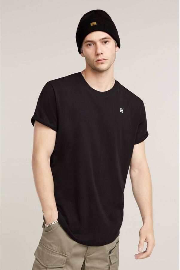 G-STAR RAW Heren Polo's & T-shirts Lash R T S s Zwart - Foto 6