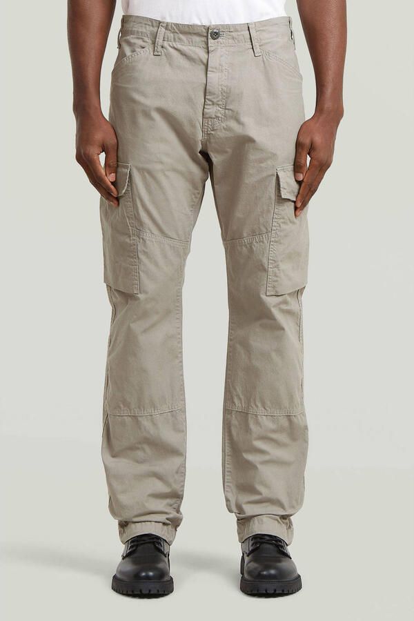 G-Star Raw Straight fit Cargobroek met achterzakken