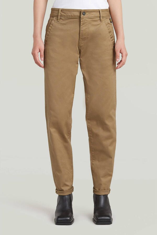 G-Star RAW Kate Boyfriend Chino Beige Dames - Foto 2