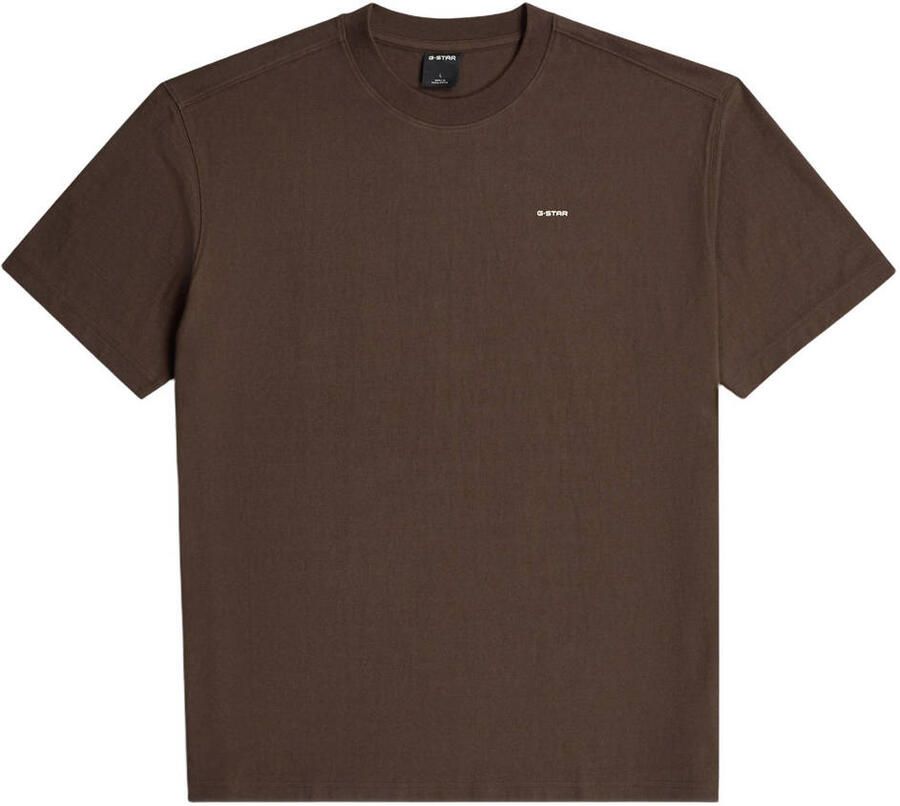 G-STAR relaxed fit T-shirt donkerbruin