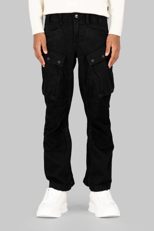 G-Star RAW 3D Cargobroek Regular Straight voor jongens Zwart jongens