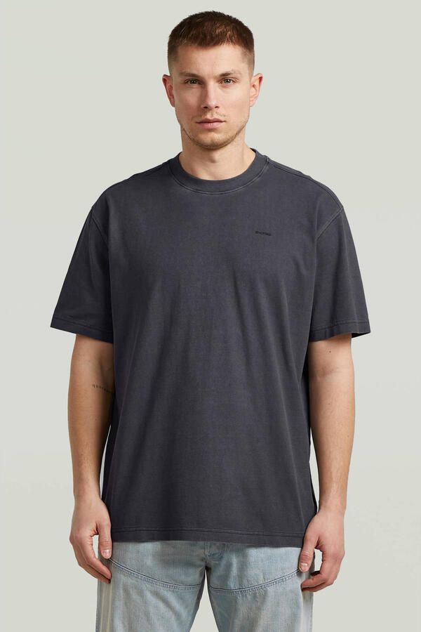 G-Star RAW Relaxed Base T-Shirt Zwart Heren