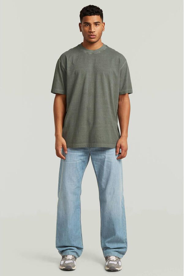 G-Star RAW Relaxed Base T-Shirt Groen Heren - Foto 2