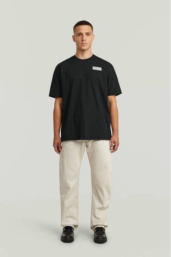 G-Star RAW HB Badge Relaxed T-Shirt Zwart Heren - Foto 2
