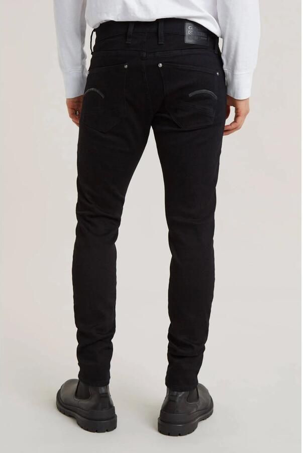 G-Star Zwarte Skinny Jeans Superstretch Elto Nero Black Heren - Foto 2