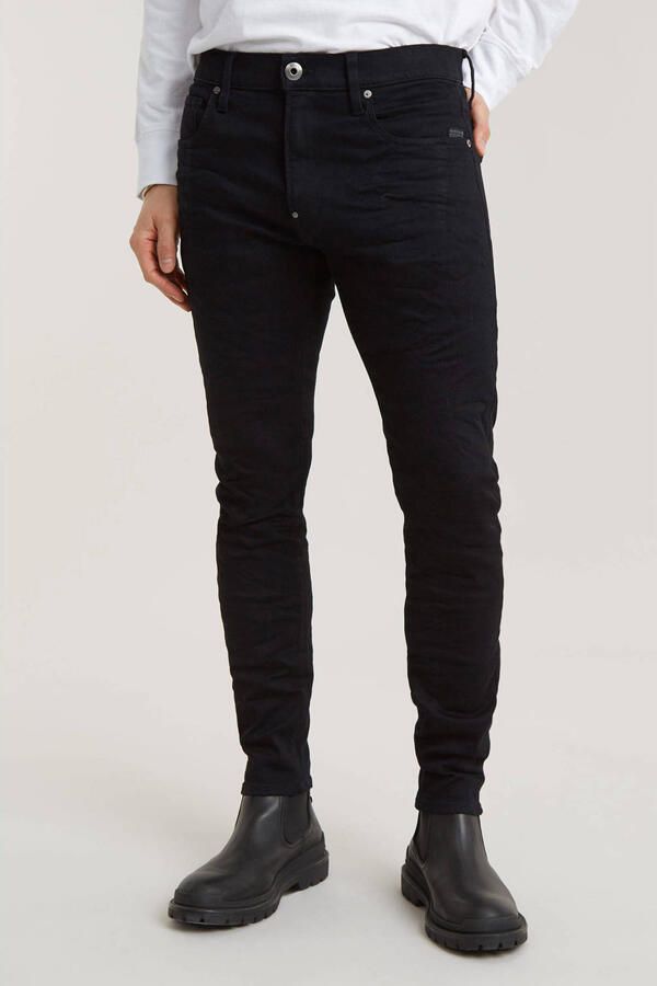 G-Star Zwarte Skinny Jeans Superstretch Elto Nero Black Heren - Foto 4